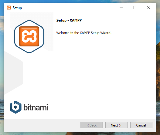 langkah pertama install xampp