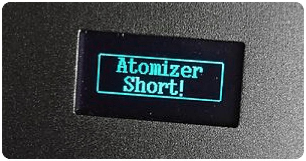 atomizer short cigarette électronique