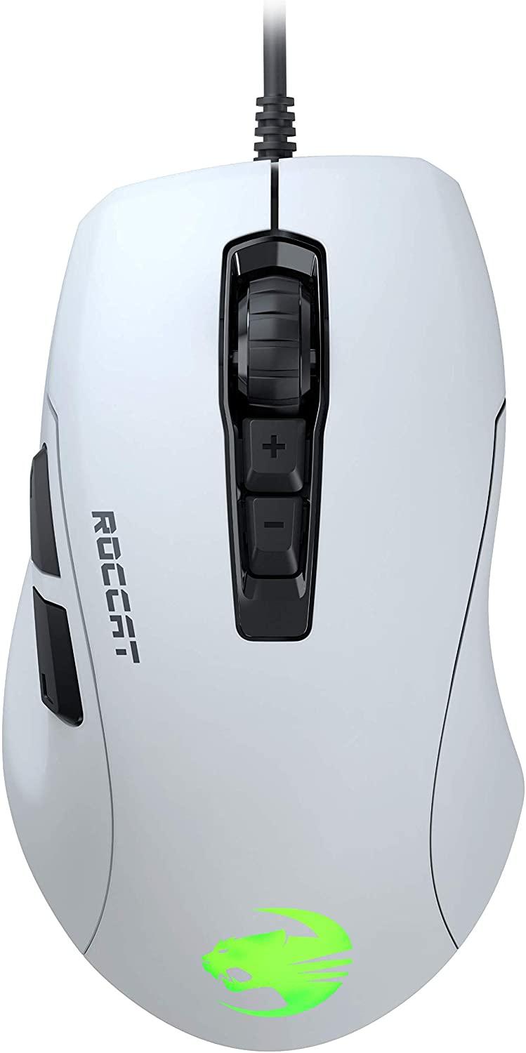 Buy ROCCAT Kone Pure Ultra Lightweight Ergonomic Gaming Mouse (Optical,  Owl-Eye 16K, RGB, Side Button, Ultra Lightweight, 2.3 oz (66.5 g), White  (Genuine Domestic Product) German Design &amp;amp; Engineering ROC-11-731 Online in