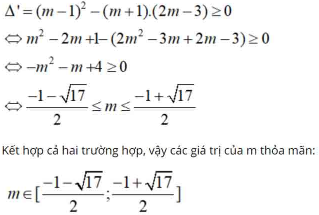 Giải bất phương trình bậc 2 dạng mò mẫm ĐK ví dụ 1