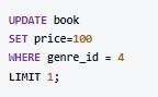 Update в SQL