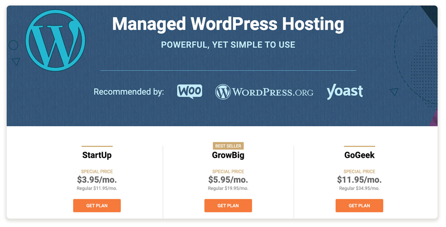 Siteground Hosting- best WordPress hosting plan