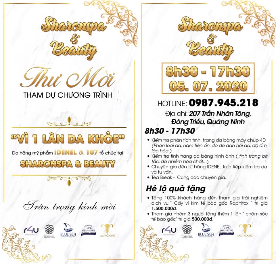 Thư mời khách hàng tới tham gia sự kiện 