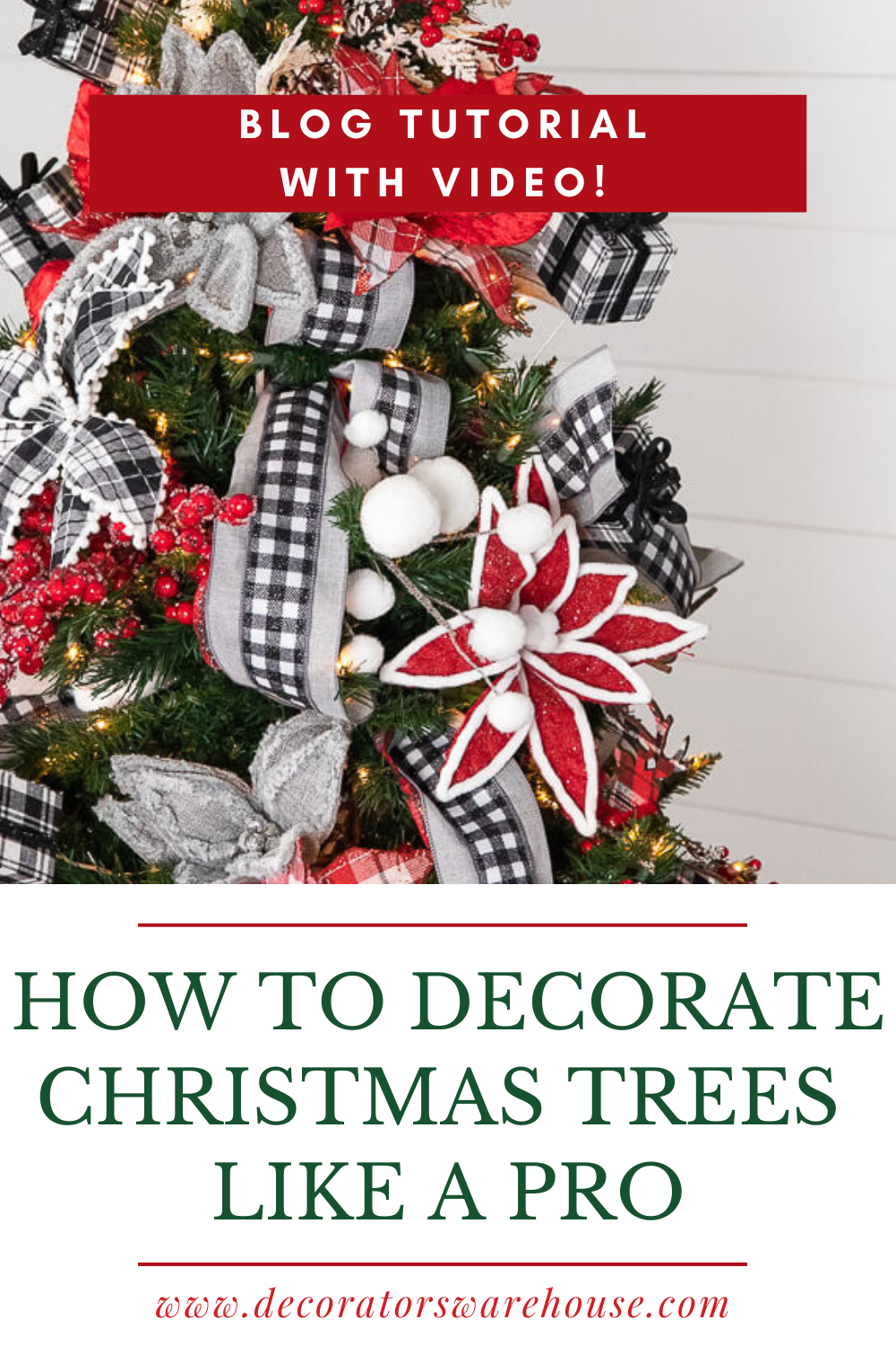 How to decorate a christmas tree