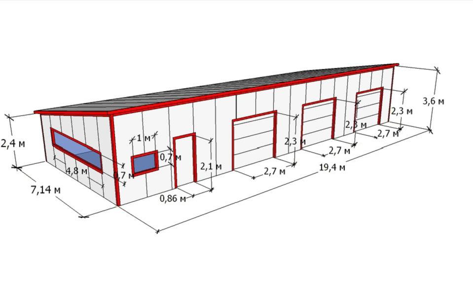 Объем склада готовой. Проект гаража из сэндвич панелей 80м. Проекты гаражей из сэндвич панелей 7x5. Ангар 6х12 чертеж односкатный. Проект гаража 6х12 чертеж.