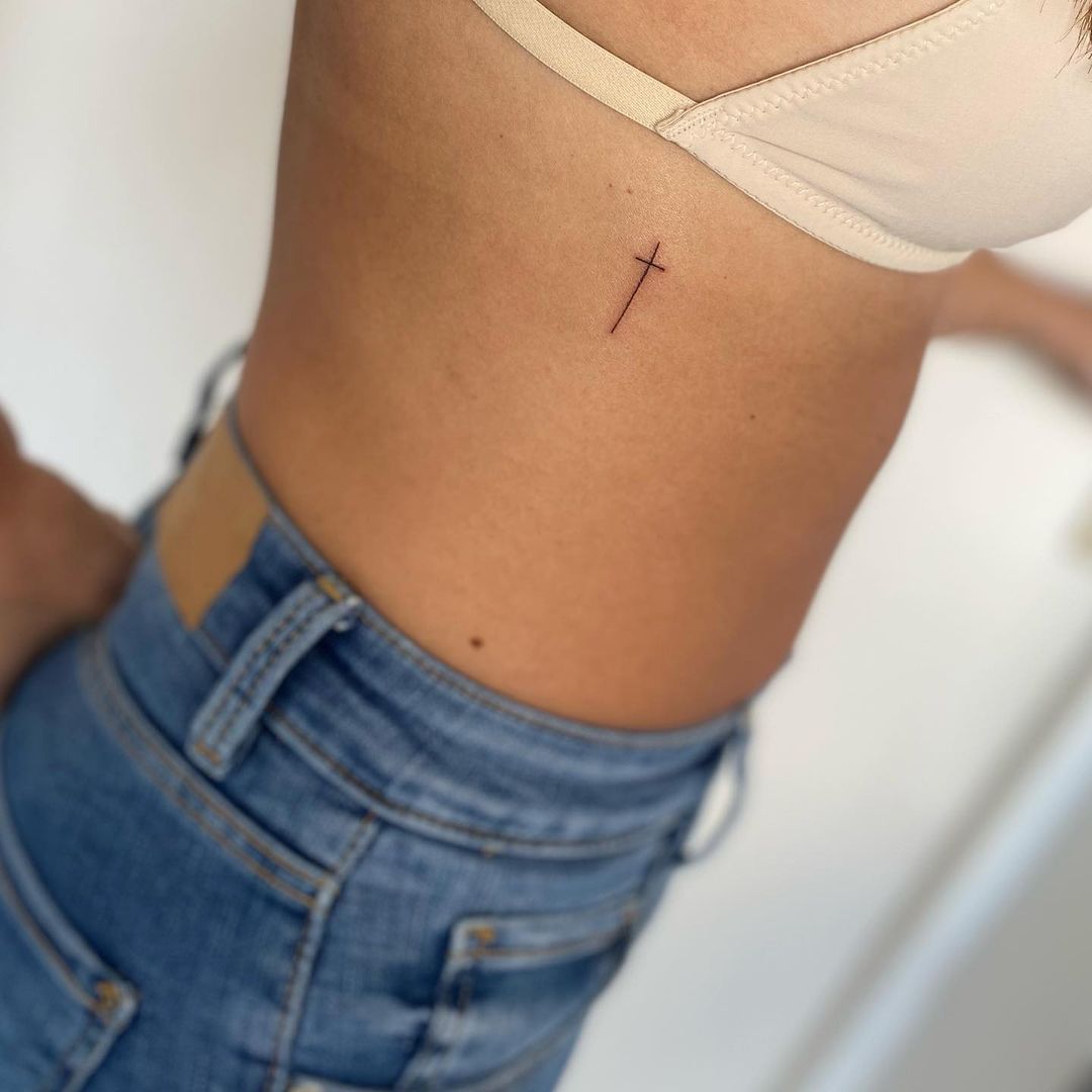 Small Cross Tattoo