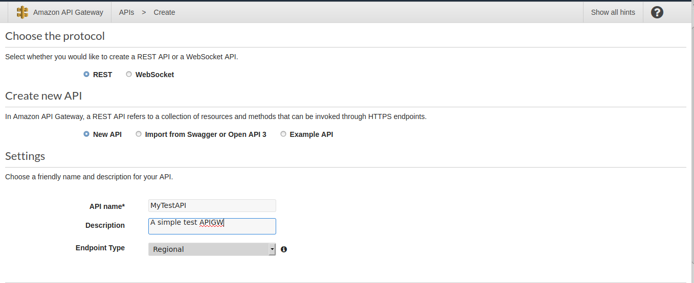 amazon api gateway-choose protocol
