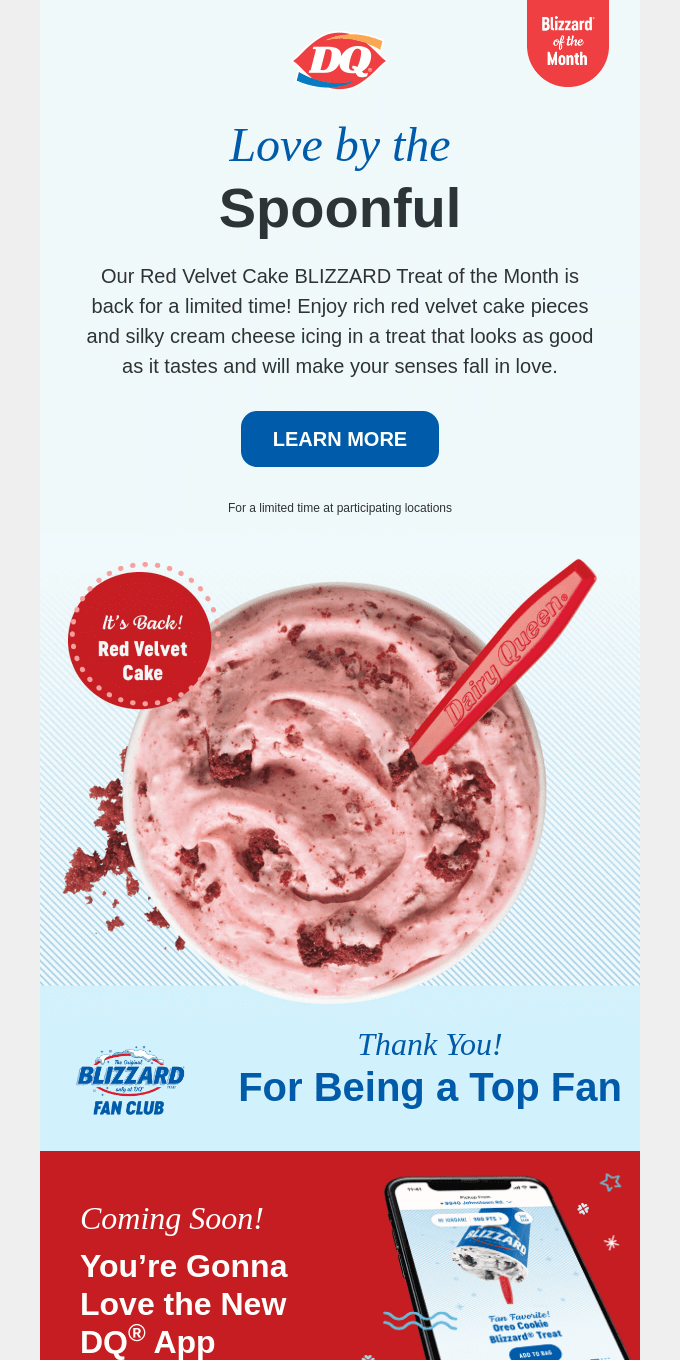 Valentine's day email template - Blending in with the love