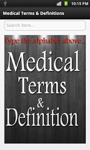 Download Medical Terms & Definitions apk