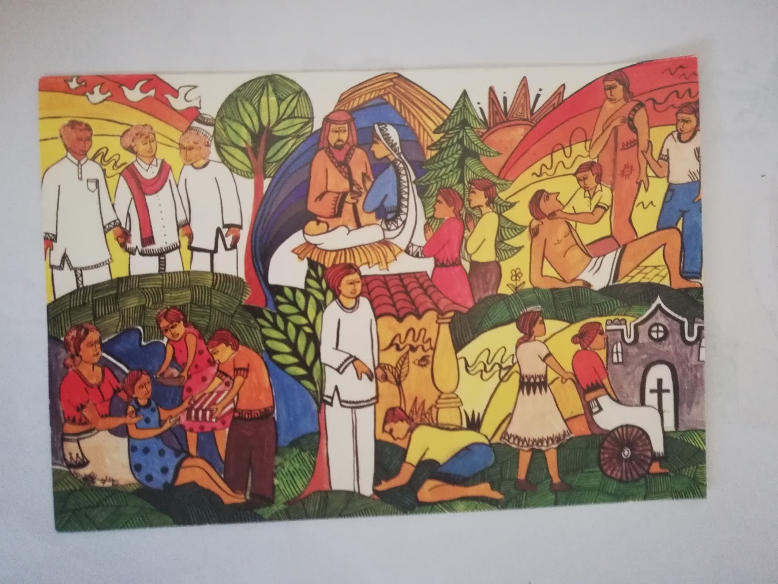 Happy New Year Card Handmade Greeting Card By Pictures Cards Ebay