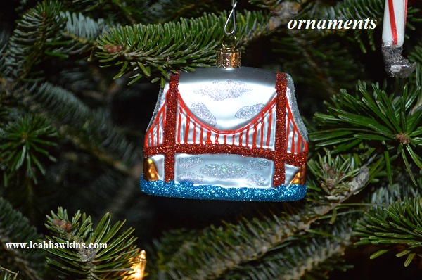 golden gate bridge ornament