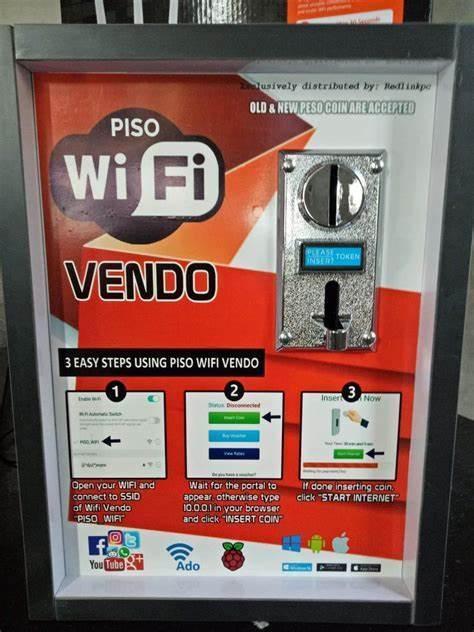 Piso Wifi Vendo Machine