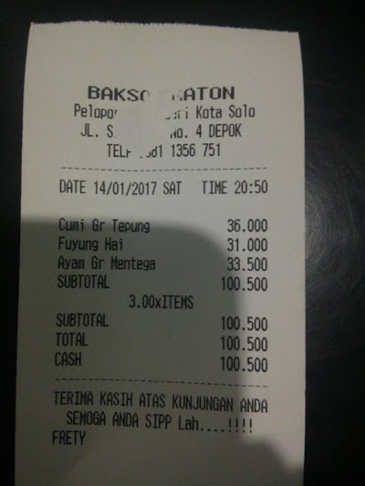 Photos of Bakso Kraton