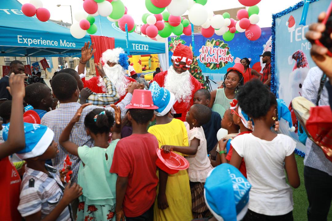 {filename}-Tecno Organizes Christmas Party For Children In Lagos [photos]