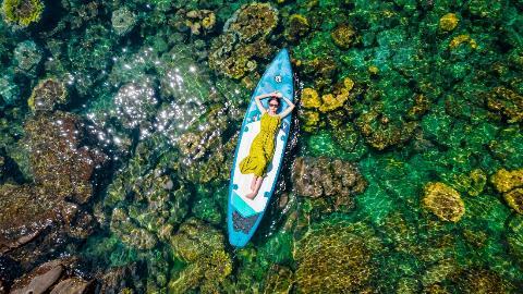 A person lying on a surfboard in the water

Description automatically generated with medium confidence