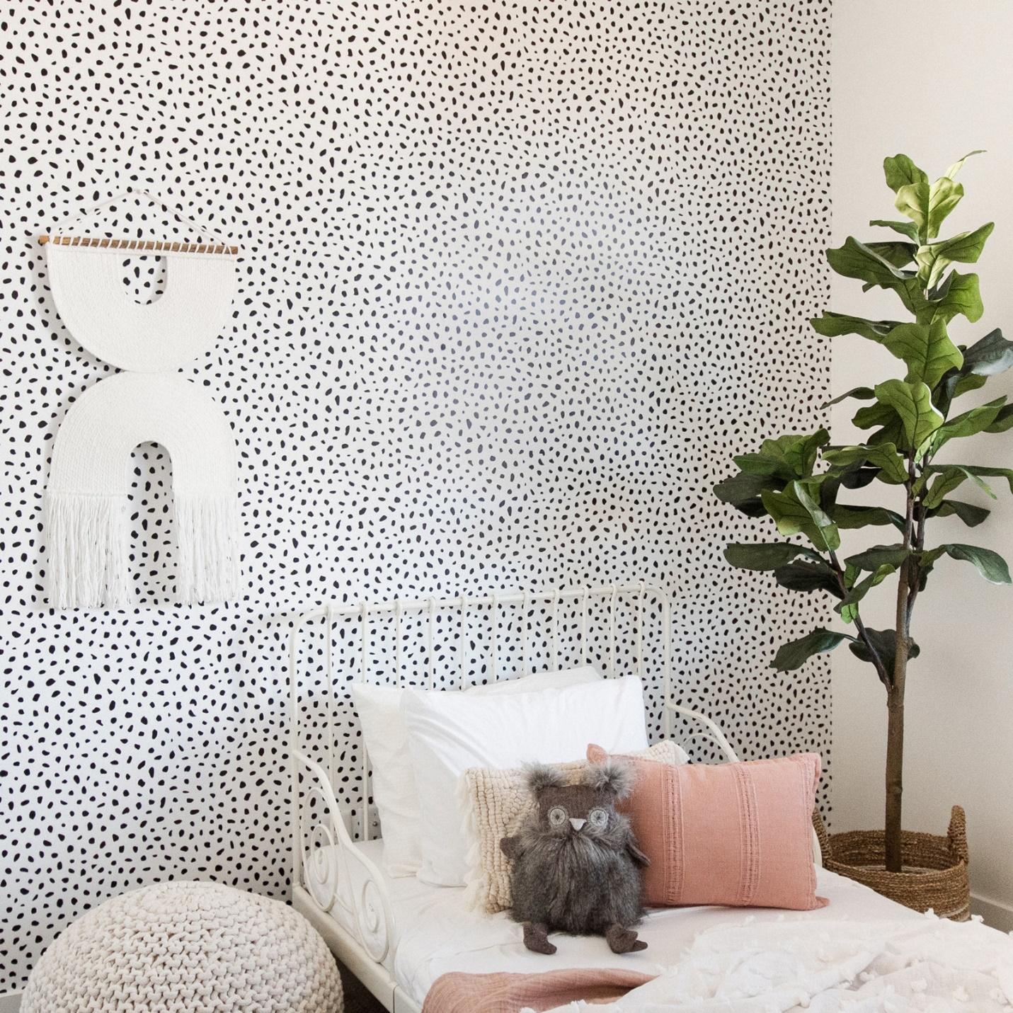 Make a Stunning Photo Backdrop with Peel and Stick Wallpaper