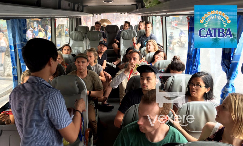 Nội thất xe Good Morning Cát Bà đi Cát Bà từ Hà Nội