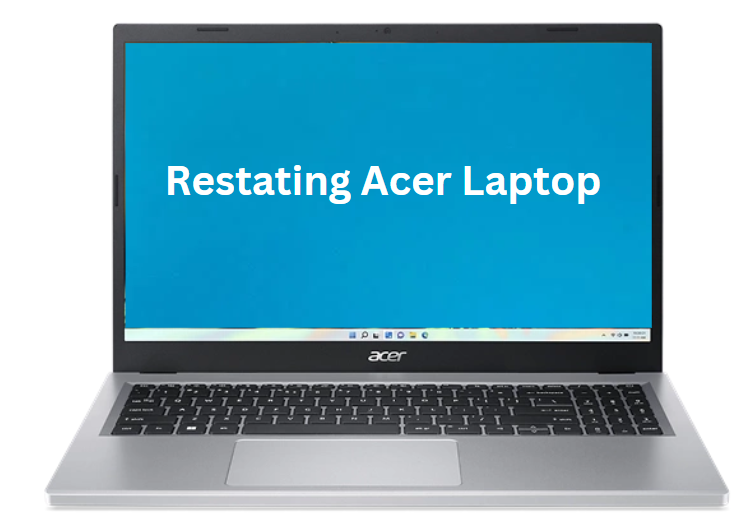 how to restart Acer laptop