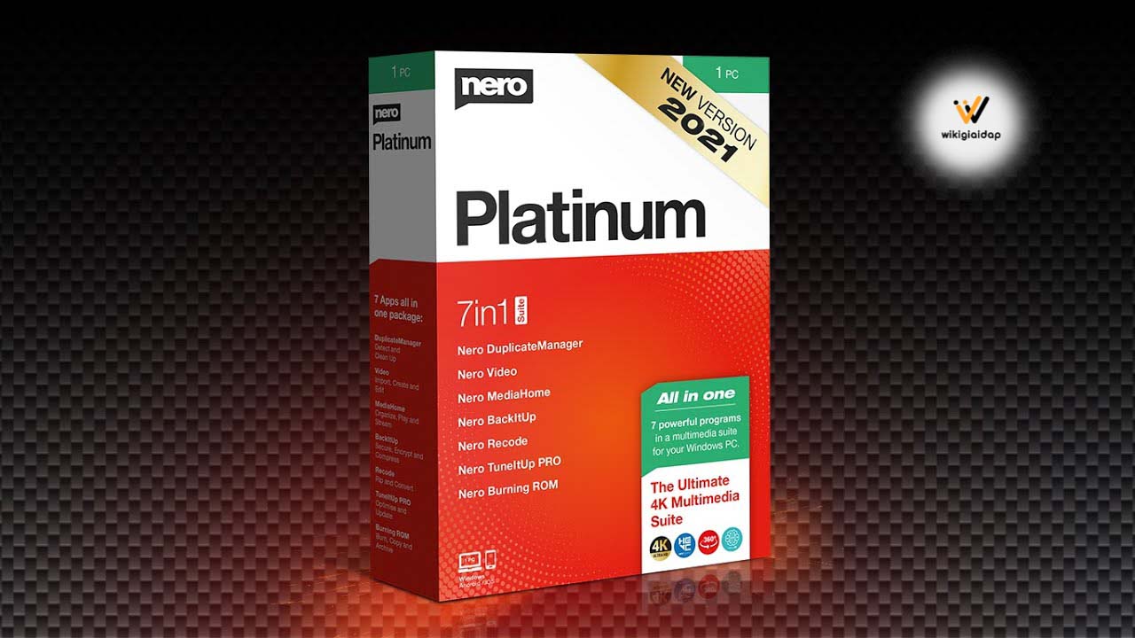Giới thiệu về Nero Platinum Suite 2021