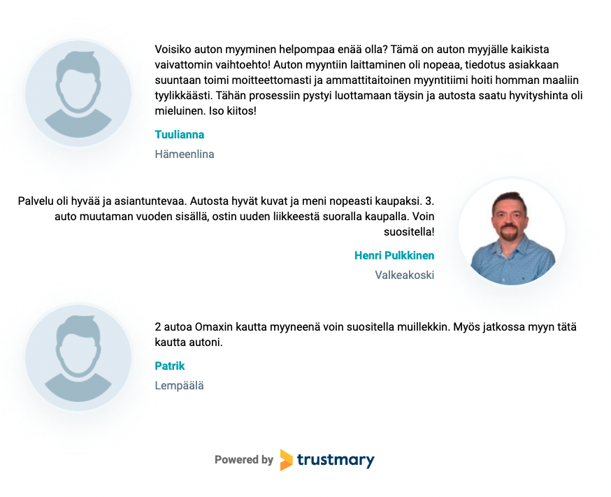 double testimonial