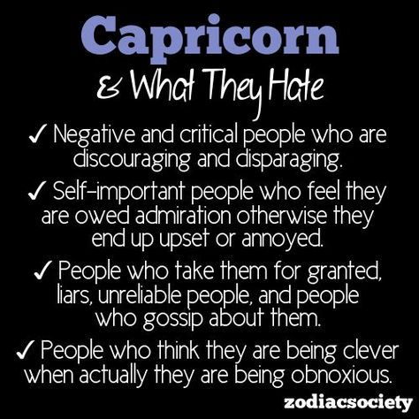 capricorns instances