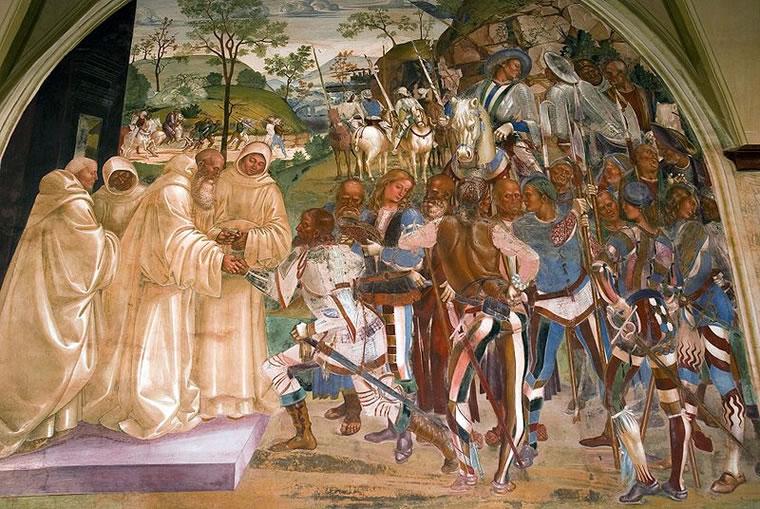 Luca Signorelli: Storie di san Benedetto