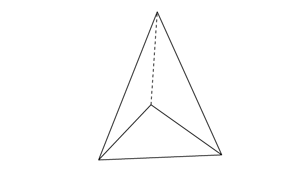 How to make triangular pyramids on each face of an original ...