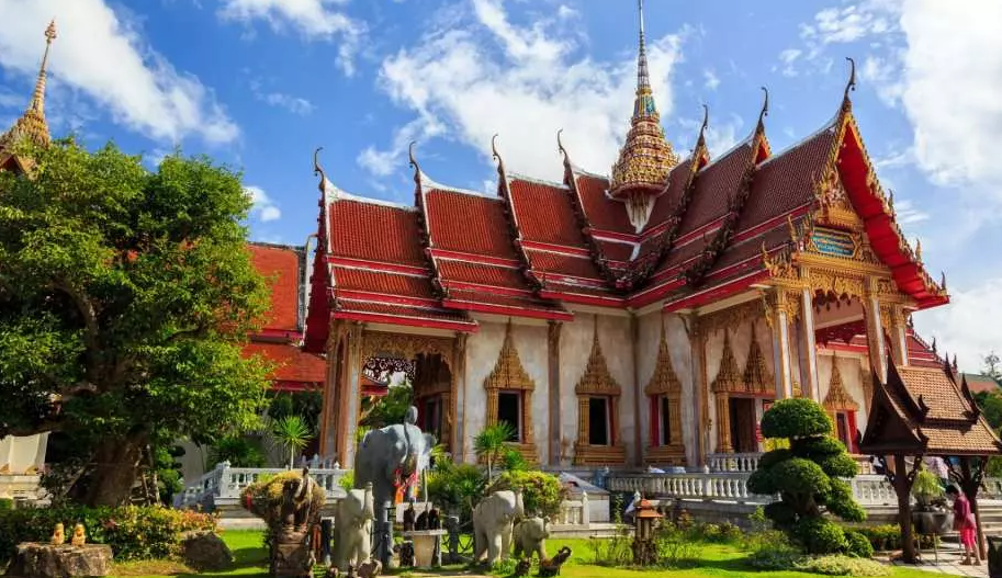 Đền Chalong - Phuket - Thái Lan 
