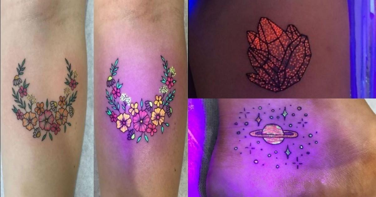 ดูดีในที่มืด ไอเดียลายสัก 'UV TATTOOS' รอยสักเรืองแสงได้  เก๋ไก๋สวยล้ำนำเทรนด์