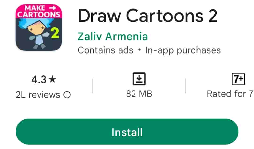 Draw Cartoons 2 Cartoon Video Banane Wala App