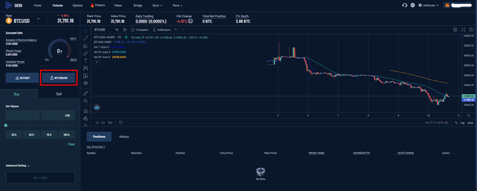 Lakukan withdraw