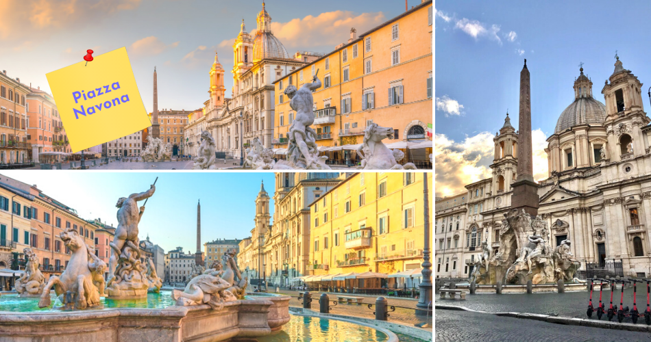 A Piazza Navona.