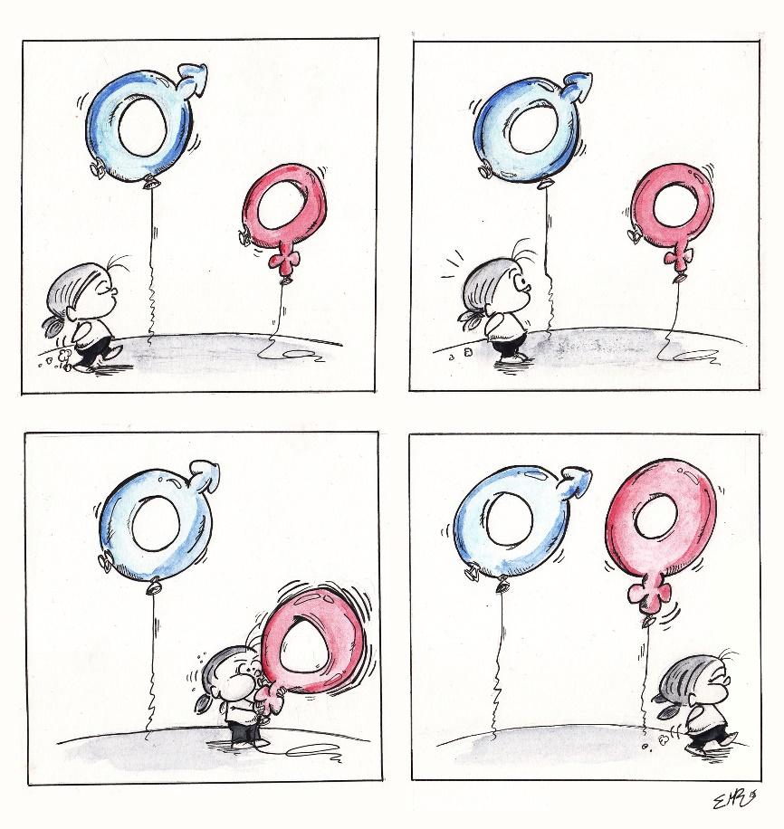Image result for gender cartoon