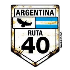 Route 40 (Ruta 40) Argentina: travel distances in km and maps ...