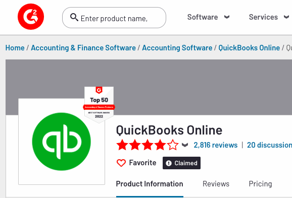 quickbooks rating 