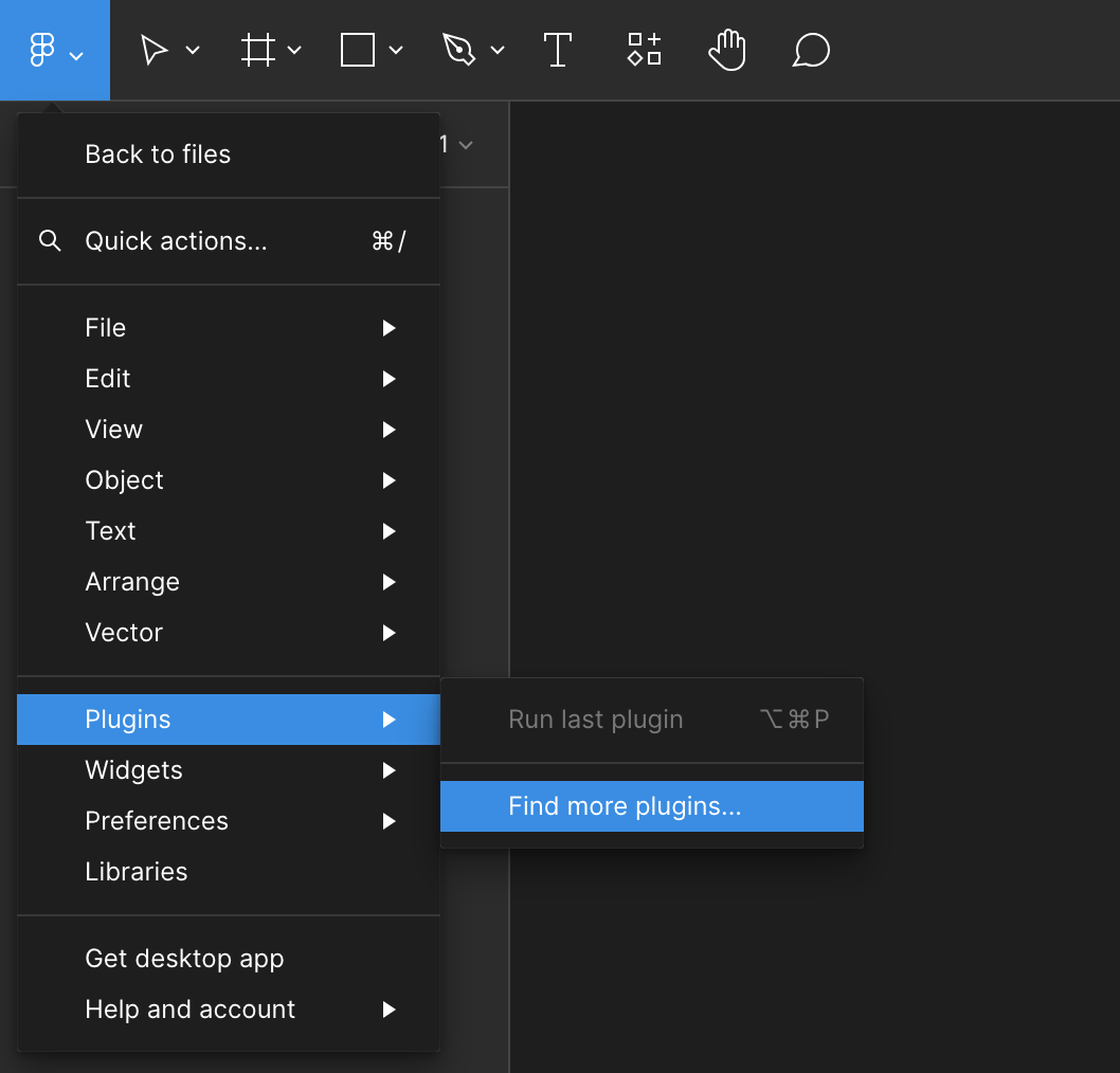 Find more Plugins in Figma