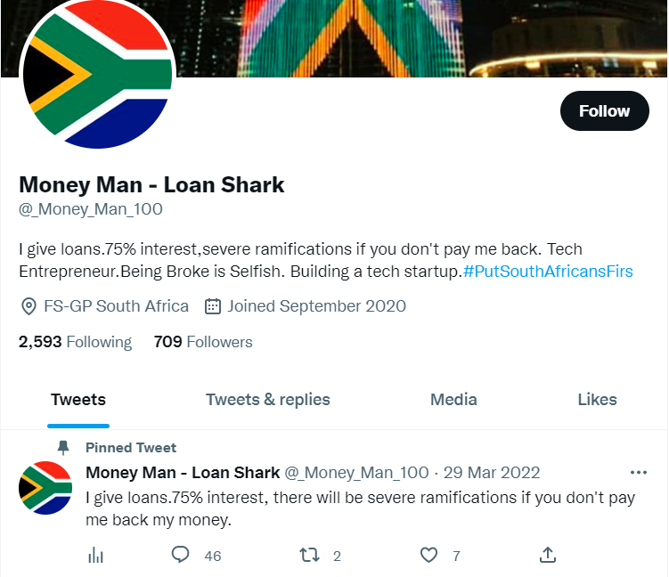 loan sharks cape town
