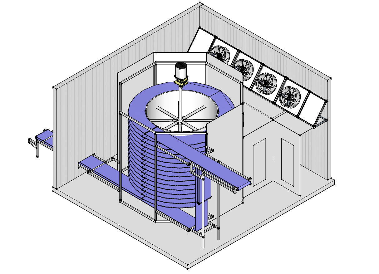 Spiral line IQF