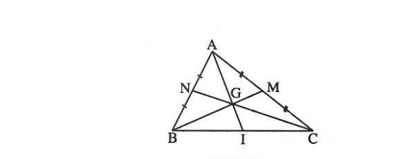 Cách chứng minh tam giác vuông bằng đường trung tuyến