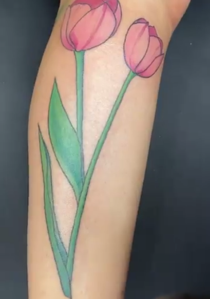 flower tattoo