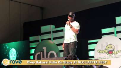 Watch Okey Bakassi's funny moments at Glo Lafta Fest
