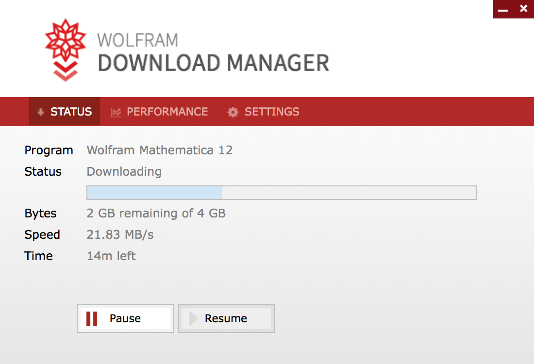 Wolfram Download Manager
