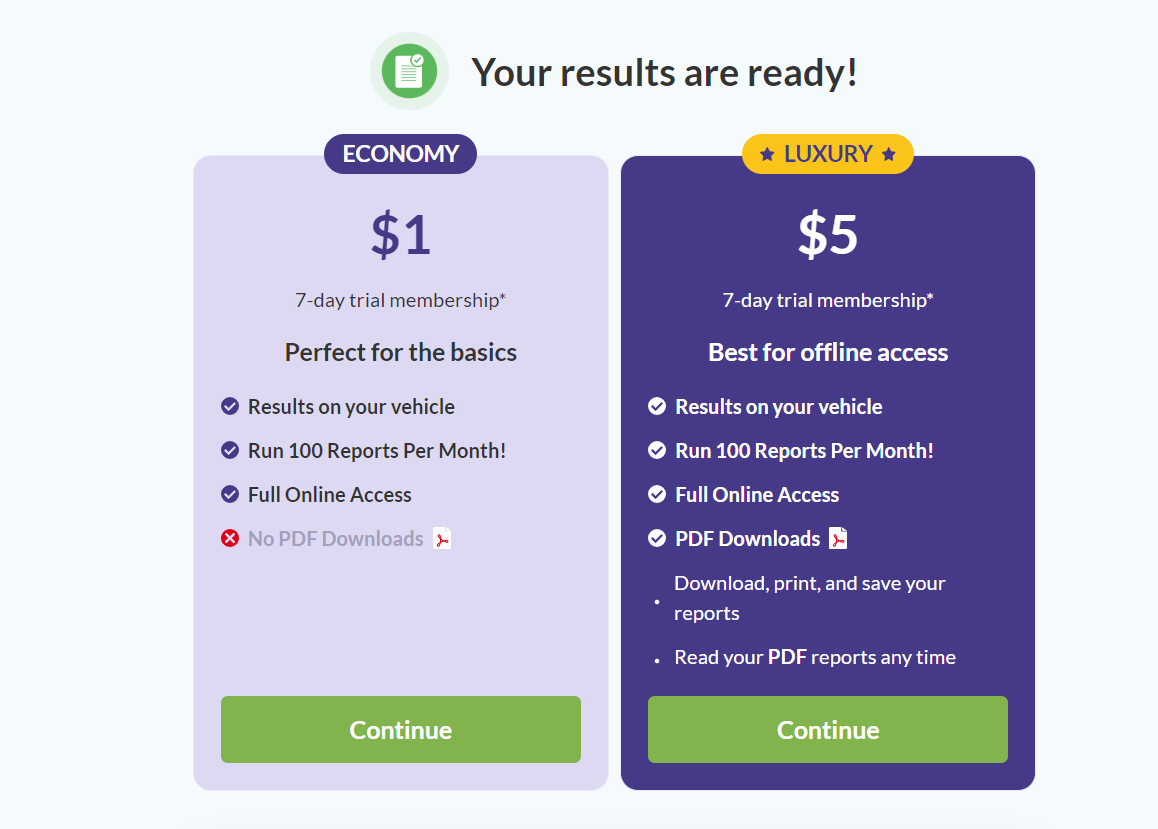 BeenVerified Your results are ready, 7-day trial pricing