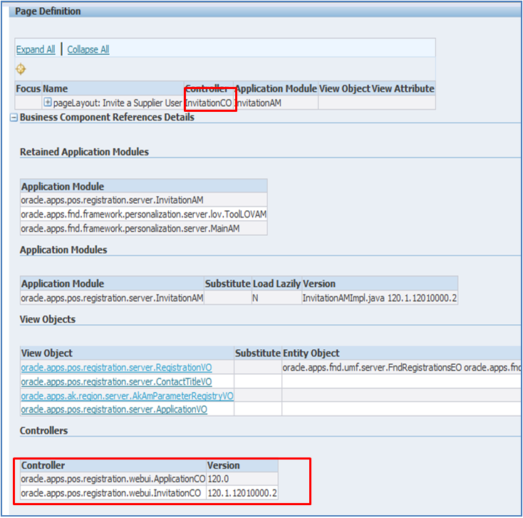 Finding main controller in OAF CO extension