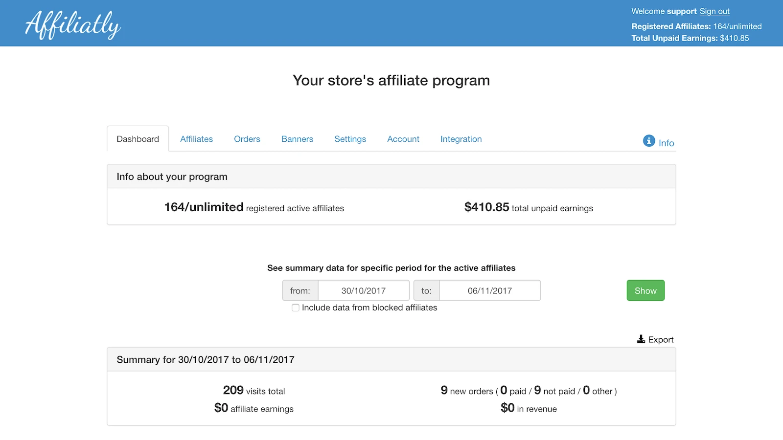 Best Shopify affiliate app for store