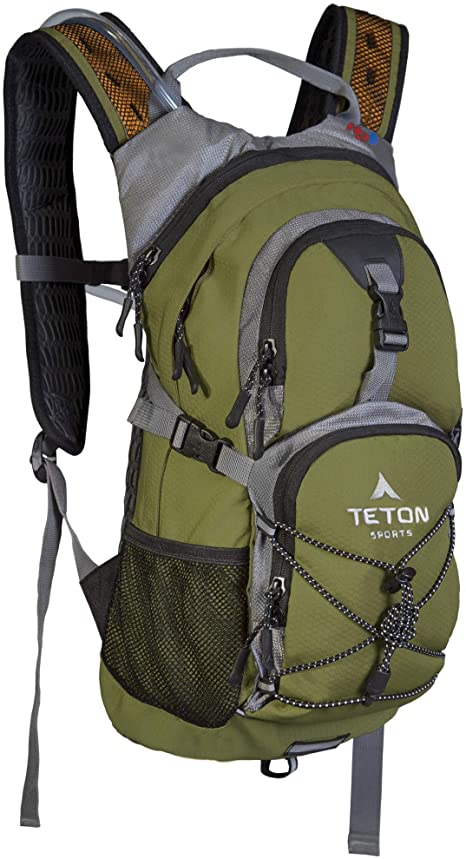 TETON Sports Oasis 18L Hydration Pack with Free 2-Liter water bladder; The perfect backpack for Hiking, Running, Cycling, or Commuting