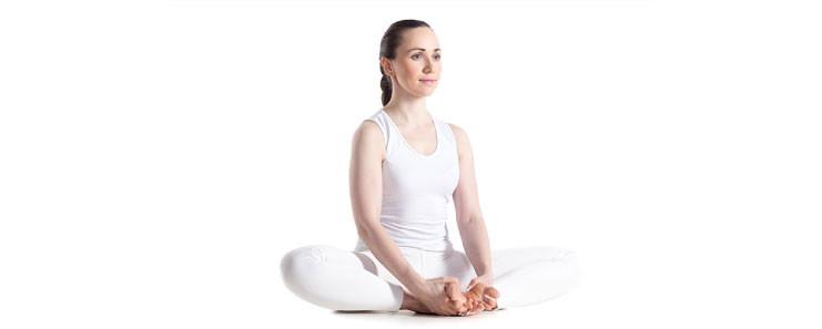 Badhakonasana is one of the yoga poses for period cramps.