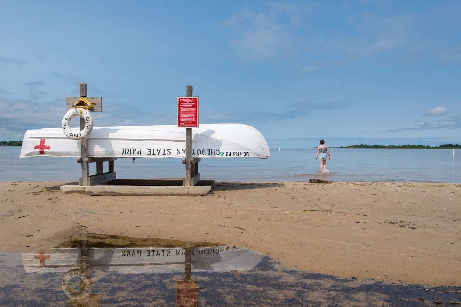 Cheboygan State Park Beach