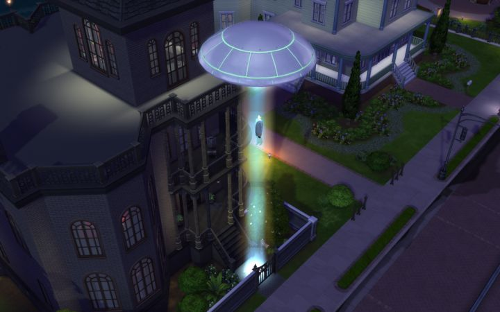abducted by aliens in sims 4