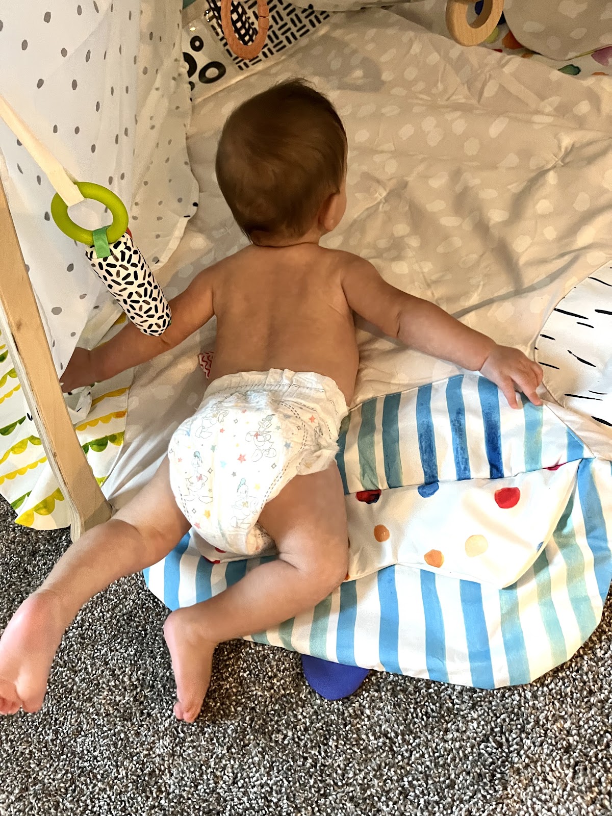 landau reflex in 5-month-old